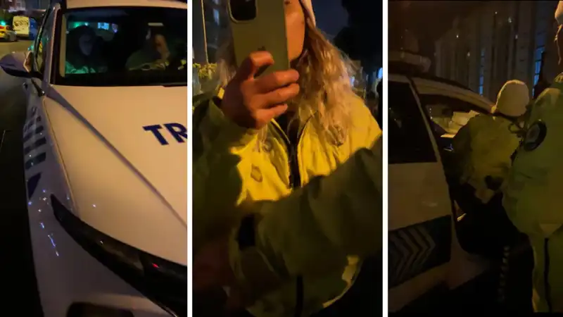 e-Devlet’te Ceza Gördü, Polislerle Tartışarak Gündem Oldu