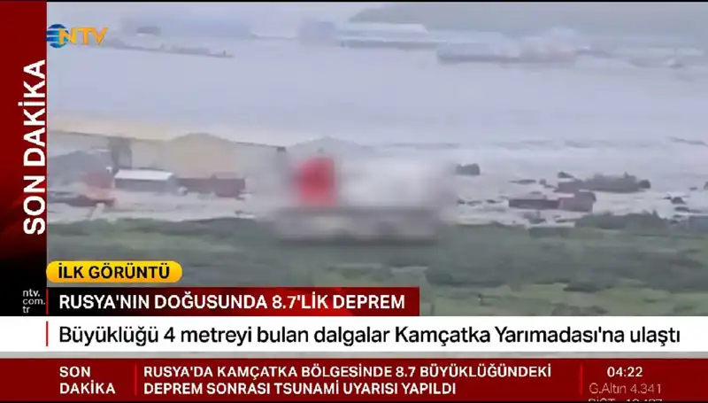 İlk Tsunami Dalgaları Kamçatka Kıyılarını Vurdu: Neler Oluyor?