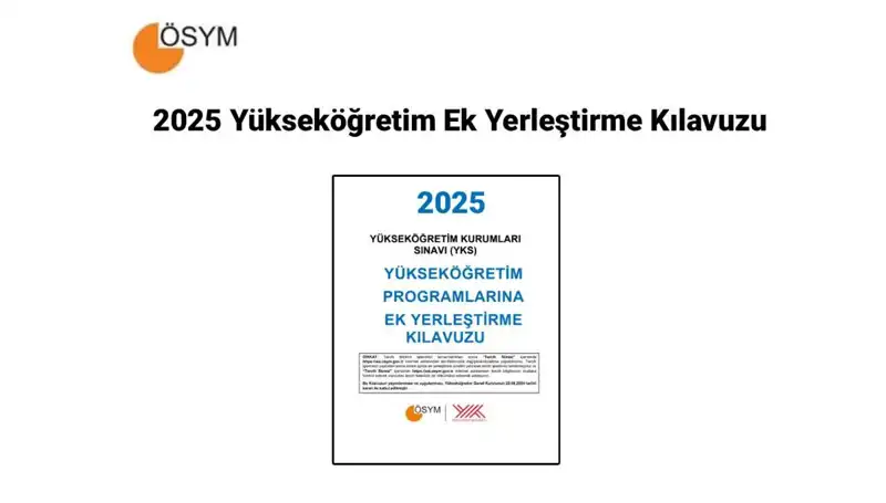 Yükseköğretim Ek Yerleştirme Kılavuzu 2025: Tüm Detaylar ve Tarih Bilgisi