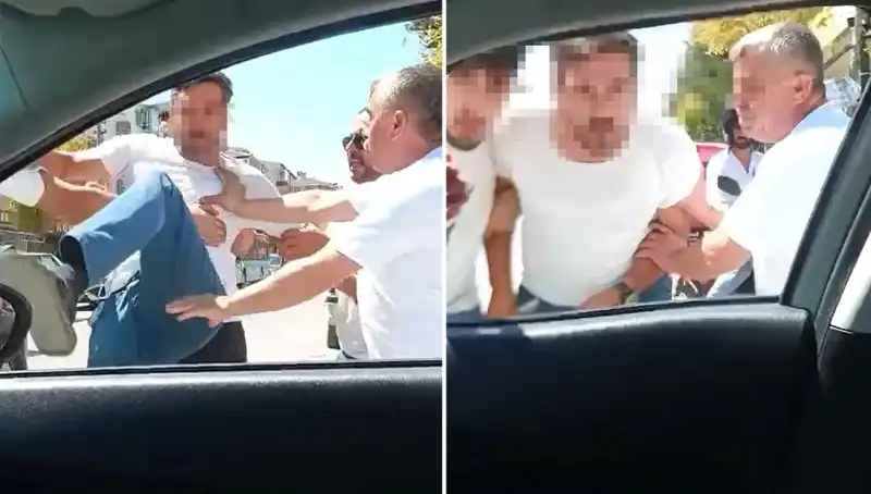 Dolmuş Şoförünün Trafikte Yarattığı Dehşet Anları İzleyenleri Şok Etti